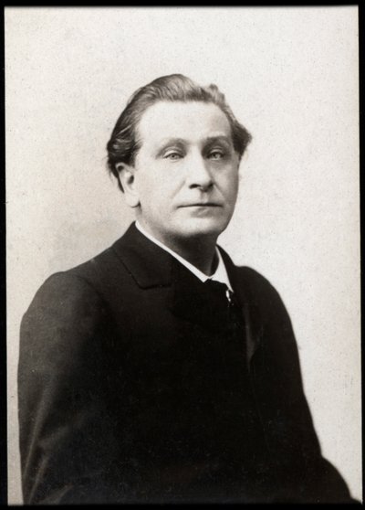 Portrait of Francois Coppee by French Photographer